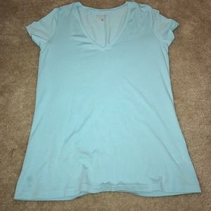 NWOT Lilly pulitzer v neck top size M